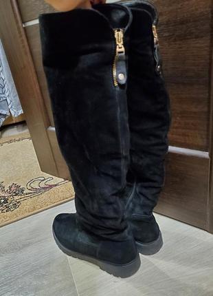 Чоботи ботфорти жіночі