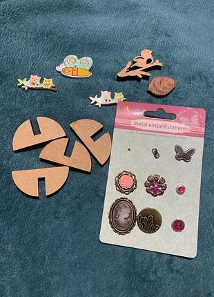 Украшения для декора рукоделия