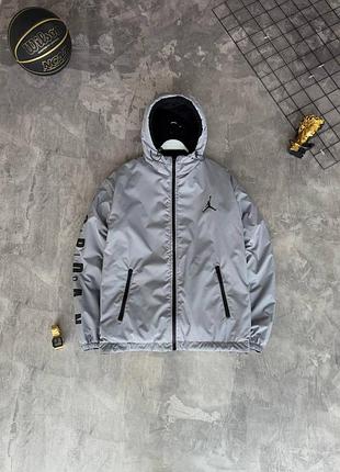 Мужская двусторонняя зимняя куртка nike jordan