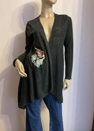 Жакет з черепами / s/ brend cotton club