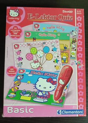 Обучающая развивающая игра clementoni hello kitty