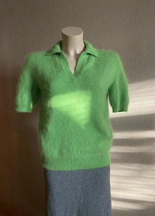 Яскраве поло з ангори roberto collina італія