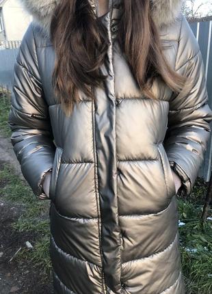 Зимове пальто на дівчинку