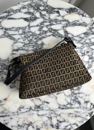 Сумка fendi baguette zucca monogram канва