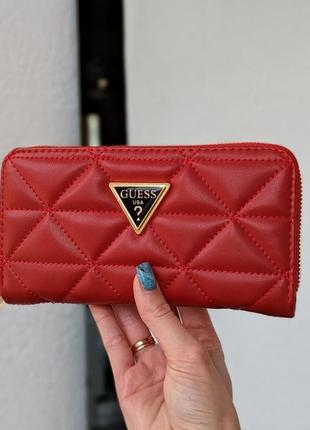 Гаманець жіночий брендовий великий стьбований