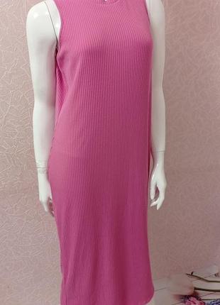 Сукня у рубчик, сукня міді