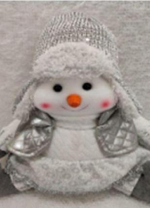Фігура новорічна "snowman" 25см stenson m17250-a [склад зберігання: одеса №3]