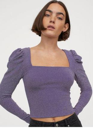 Топ, блуза з люрексом