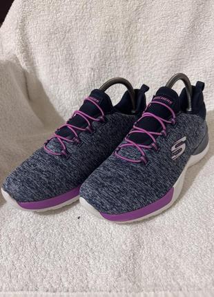 Слипоны кроссовки skechers 38p синие
