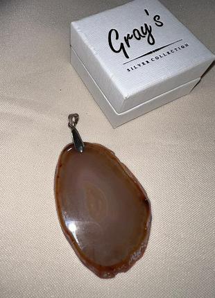 Кулон подвеска, натуральный камень