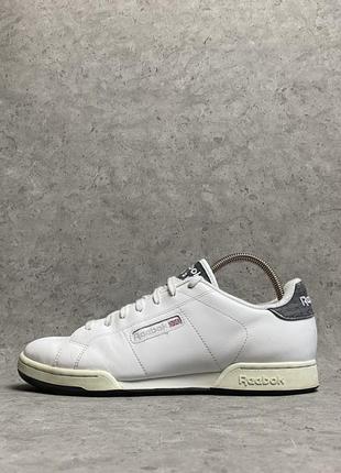 Кожаные кроссовки reebok nps rad pop