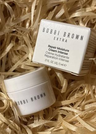 Зволожувальний крем для обличчя bobbi brown extra repair moisture cream intense 5 ml