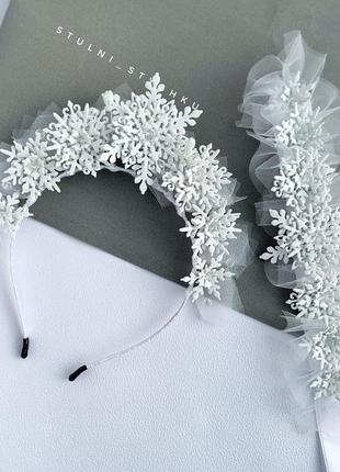 Сніжинка снігуронька