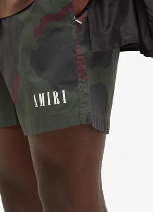 Шорты для плавания amiri camo2 фото
