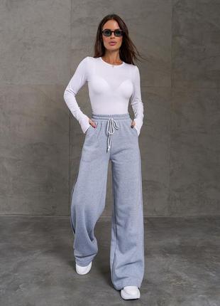 Вільні штани на флісі, норма, батал