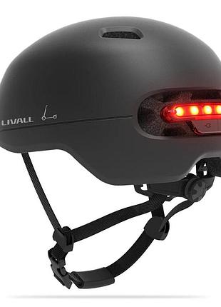 Розумний велошолом livall c20 l 58-62см 455 mah/ipx4 midnight black