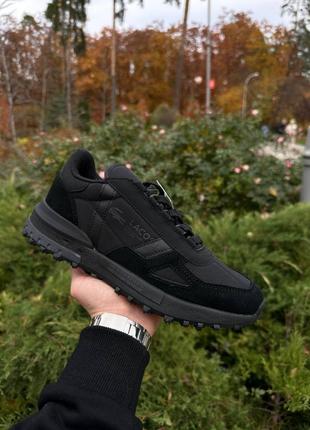 Кроссовки lacoste black/grey