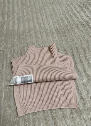 Манишка с воротником-гольф свитер h&amp;m