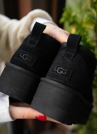 ❄️ugg ultra mini platform black