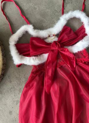 Ночная рубашка из сетки и кружева6 фото