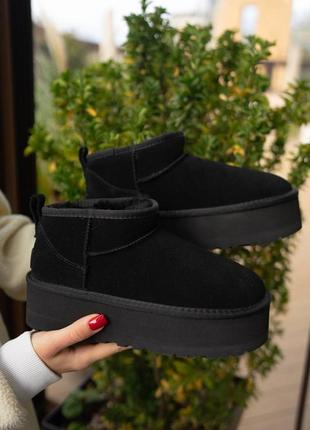 Ugg ultra mini platform black