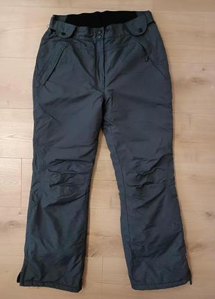 Теплі лижні штани extend tex/ однотонні гірськолижні штани