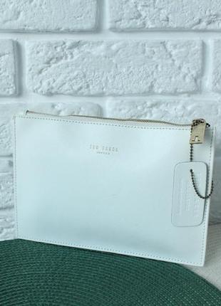 Клатч, косметичка ted baker. натуральна шкіра. г