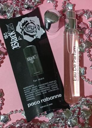 Paco rabanne black xs мужской парфюм ручка 20 мл