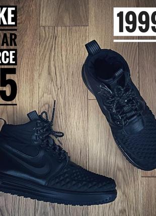 Nike lunar force 1 кроссовки высокие 45