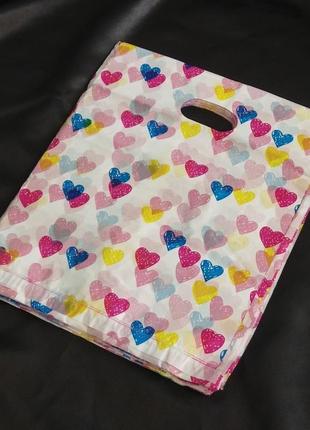 Пакеты подарочные целлофановые 20х25см - 1