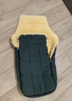Конверт для новорожденных зимний для прогулок