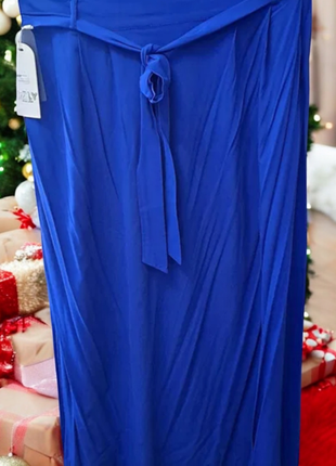 Длинная яркая юбка макси