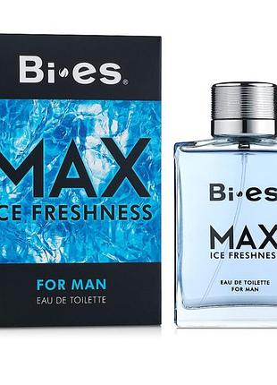 Мужская туалетная вода max ice freshness от bi-es
