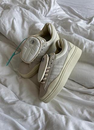Кроссовки adidas campus x bad bunny beige