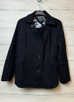 Tommy hilfiger женское шерстяное пальто бушлат