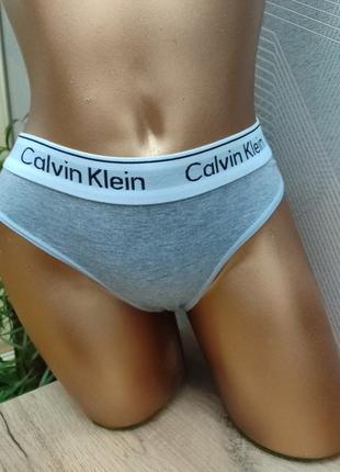 Красивые оригинальные хлопковые трусики calvin klein