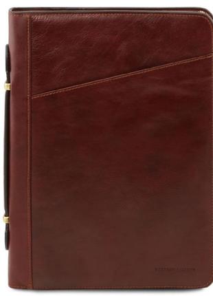 Ексклюзивна шкіряна папка для документів tuscany leather costanzo tl141295