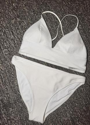 Купальник в рубчик