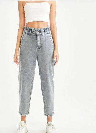 Стілячі джинси мом h&m 2