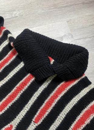 Винтажная кофта шерстяной джемпер винтаж s-m 3