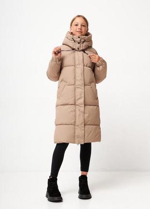 Зимове пальто для дівчинки