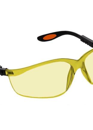 Окуляри захисні neo tools жовті