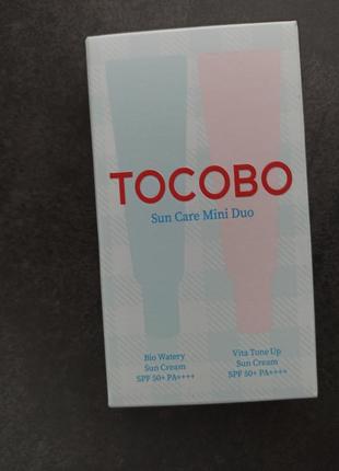Набір сонцезахисних кремів спф tocobo spf