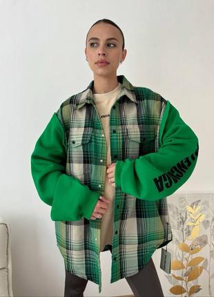 Брендова куртка сорочка в стилі balenciaga