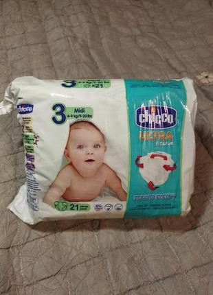 Подгузники chicco 3
