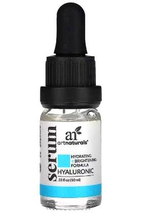 Artnaturals hyaluronic moisturizing serum 10ml сироватки з гіалуроновою кислотою