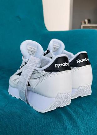 Черно-белые кроссовки reebok az princess3 фото