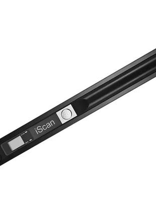 Портативний ручний сканер iscan mini, а4, до 900 dpi 32 bit, sd до 32гб, usb + чохол для носіння(синій)