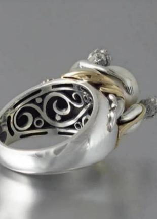 Кольцо кольцо серебро стильное оригинальное кольцо silver ♥️ стиль винтаж бохо2 фото