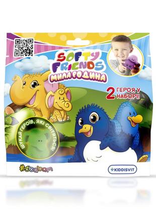 Стретч-игрушка в виде животного милая семья #sbabam 8/sc22 серия "softy friends"
